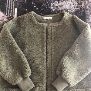 Madewell Sherpa Cocoon Coat
